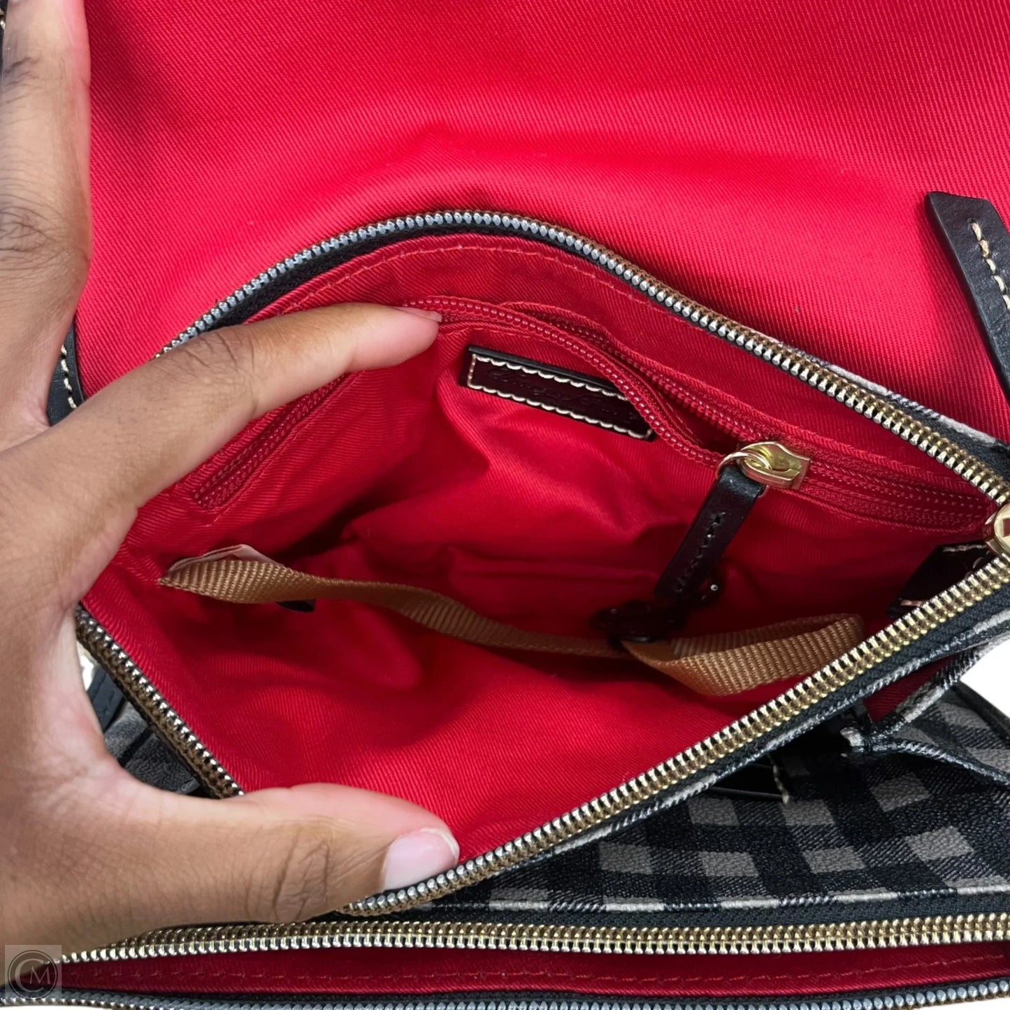 Crossbody Designer By Dooney And Bourke, Size: Small