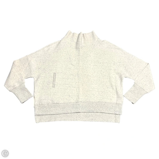 Athletic Sweatshirt Collar By Calia In Cream, Size: Xl