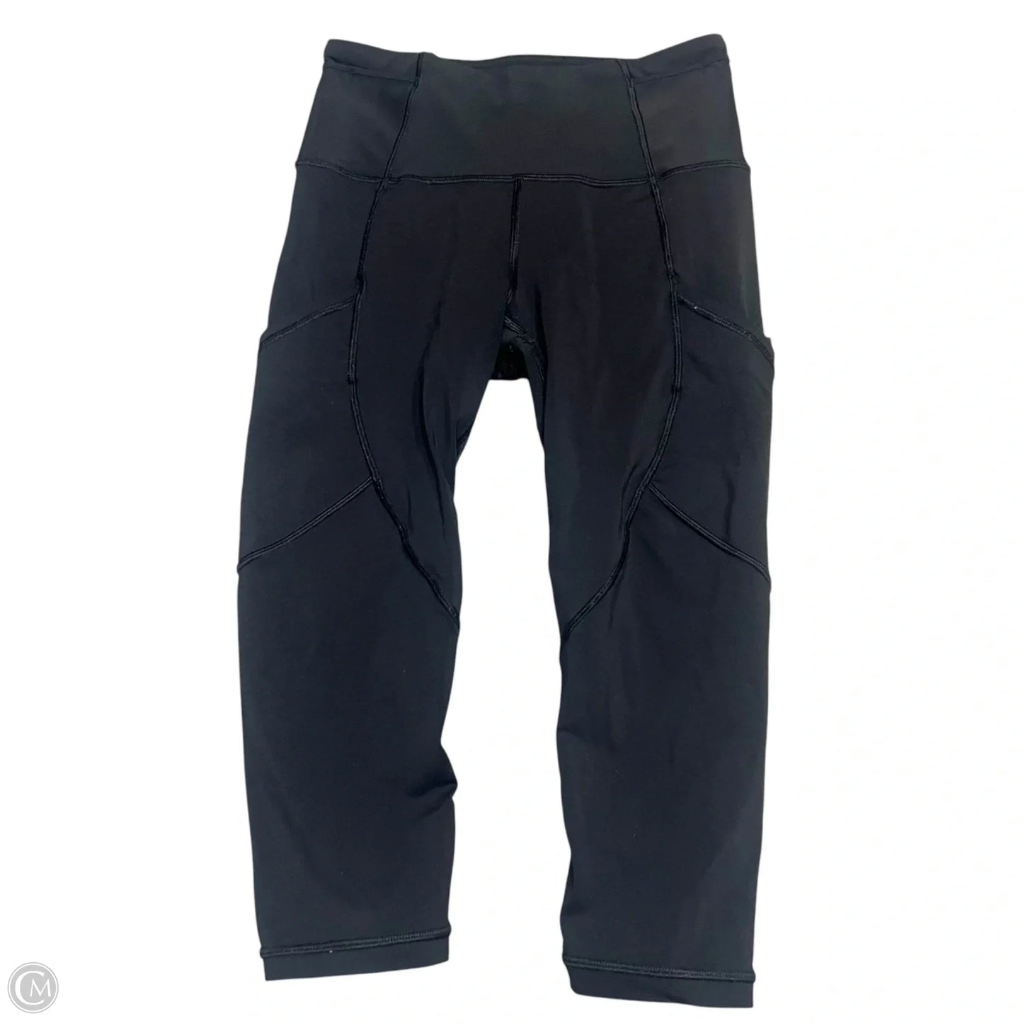 Athletic Leggings Capris By Lululemon In Black, Size: 4
