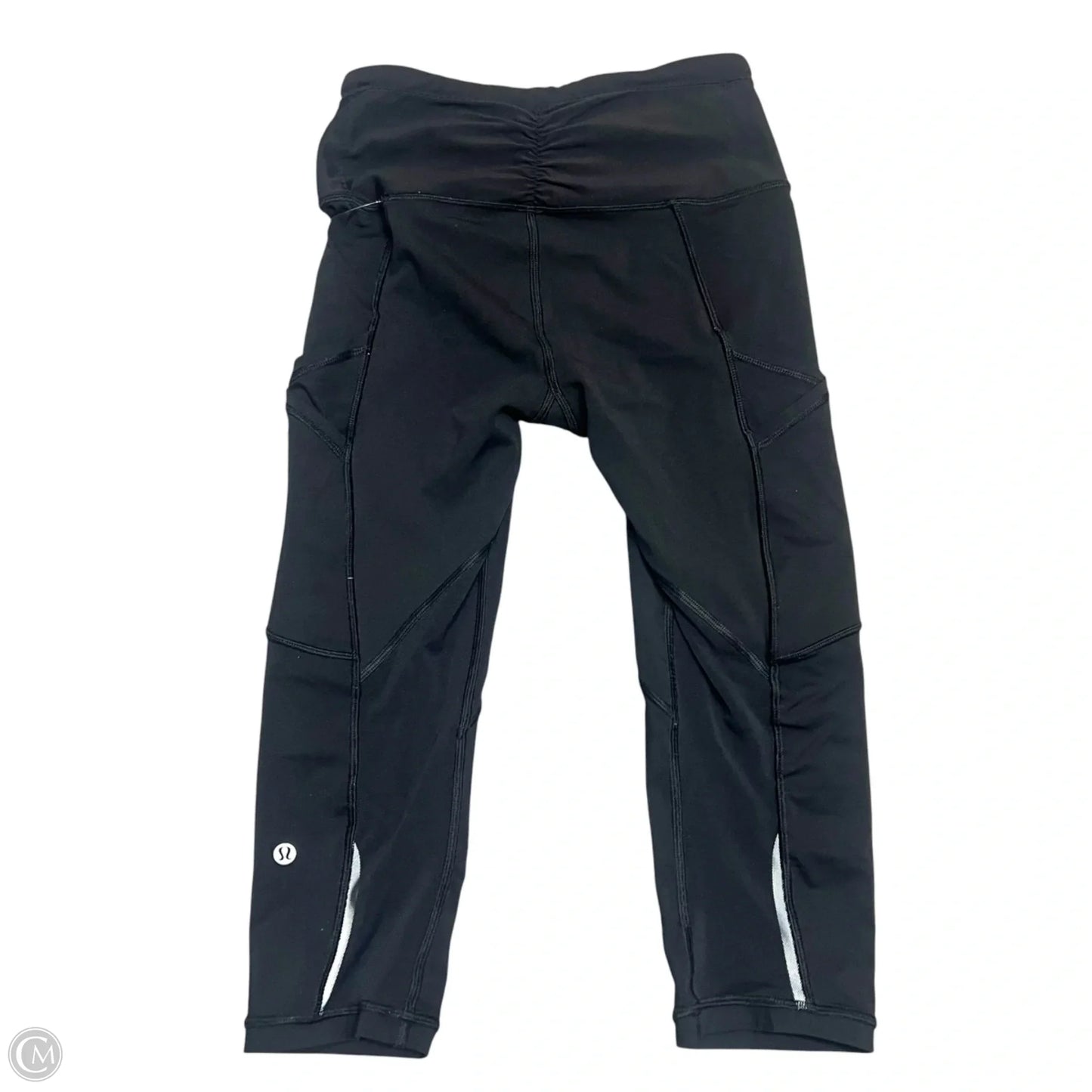 Athletic Leggings Capris By Lululemon In Black, Size: 4