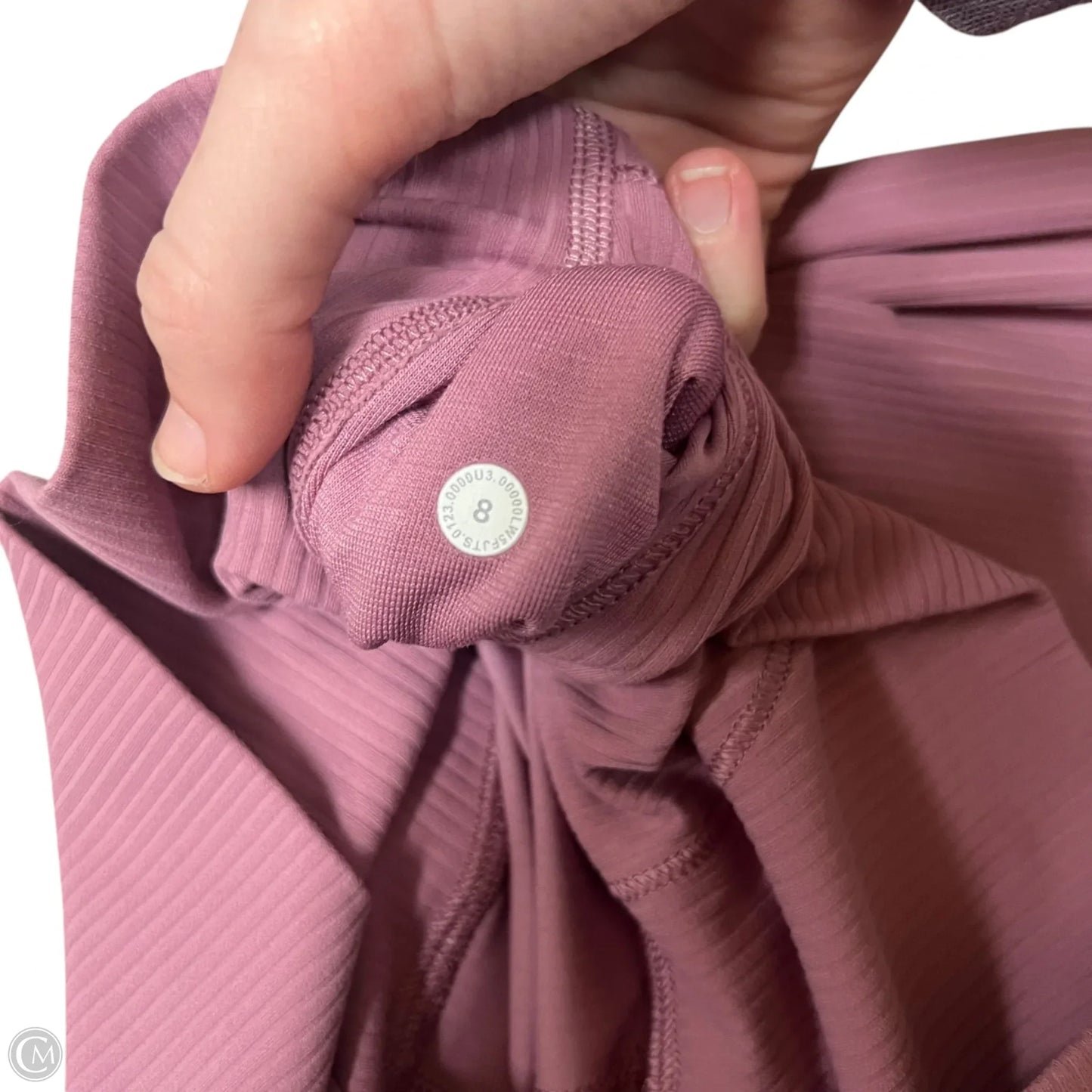 Athletic Leggings By Lululemon In Mauve, Size: 8