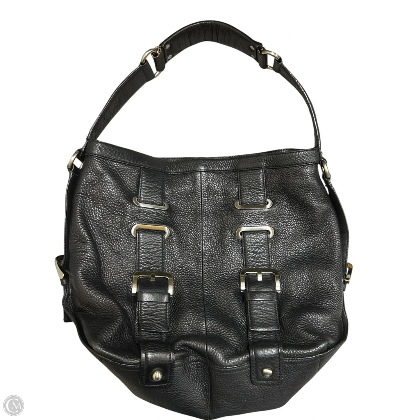 Handbag Leather By Kenneth Cole, Size: Medium