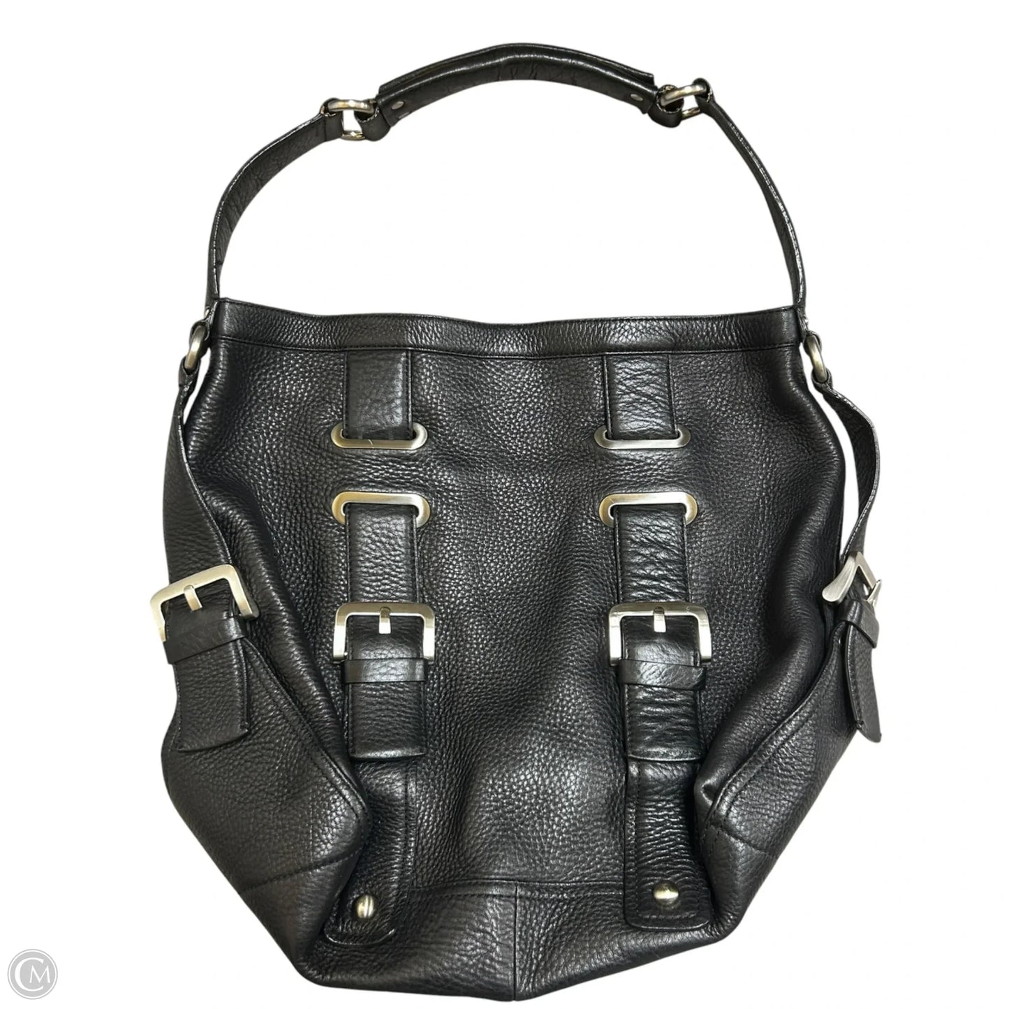 Handbag Leather By Kenneth Cole, Size: Medium
