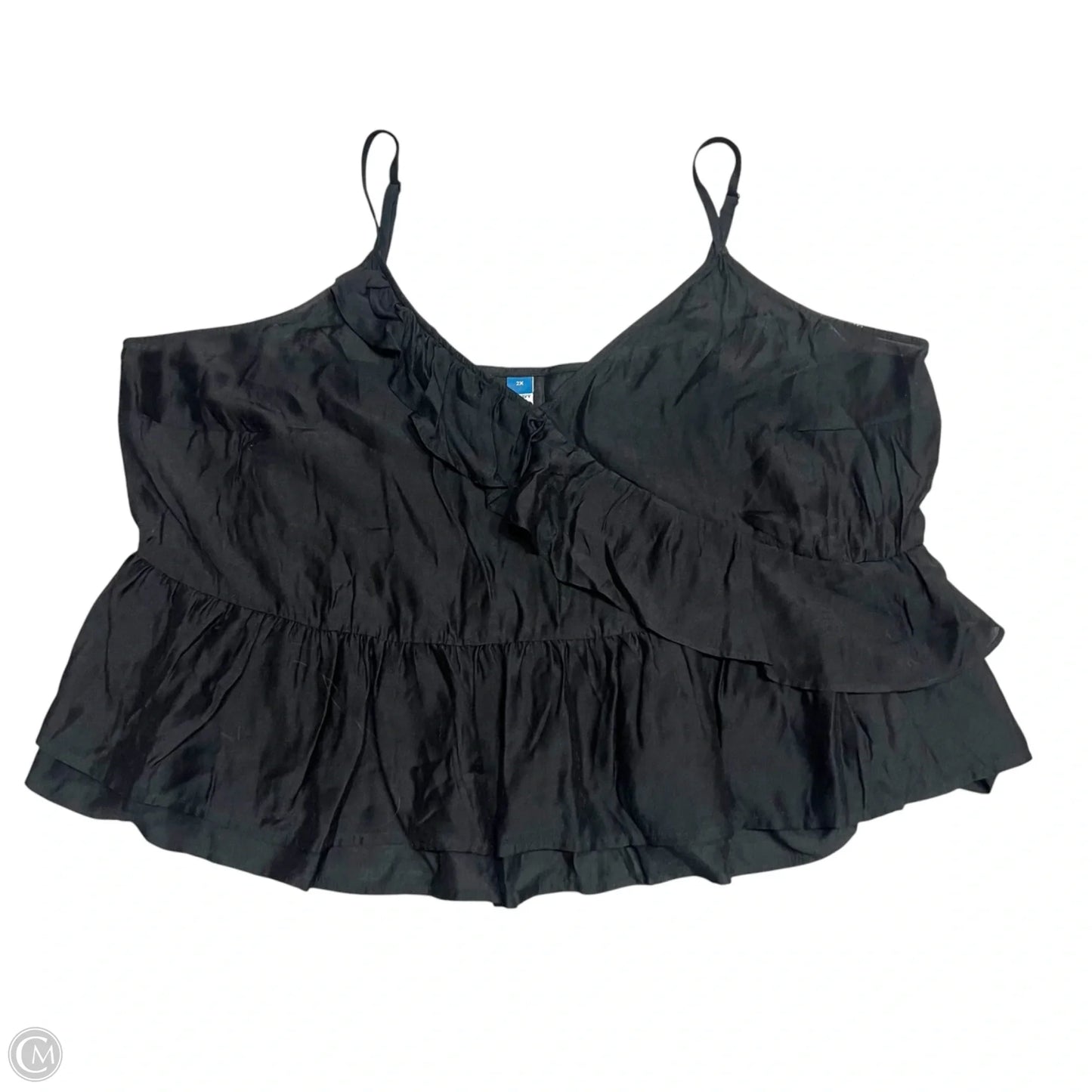 Top Sleeveless By Old Navy In Black, Size: 2x