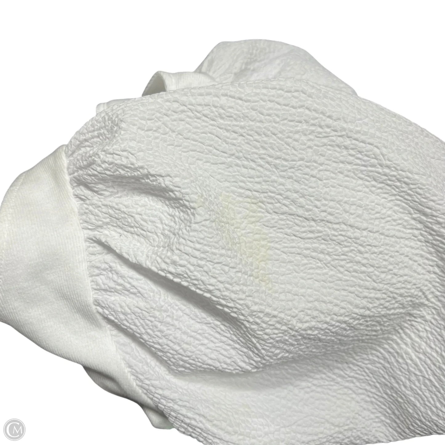 Top Short Sleeve By Zara In White, Size: M