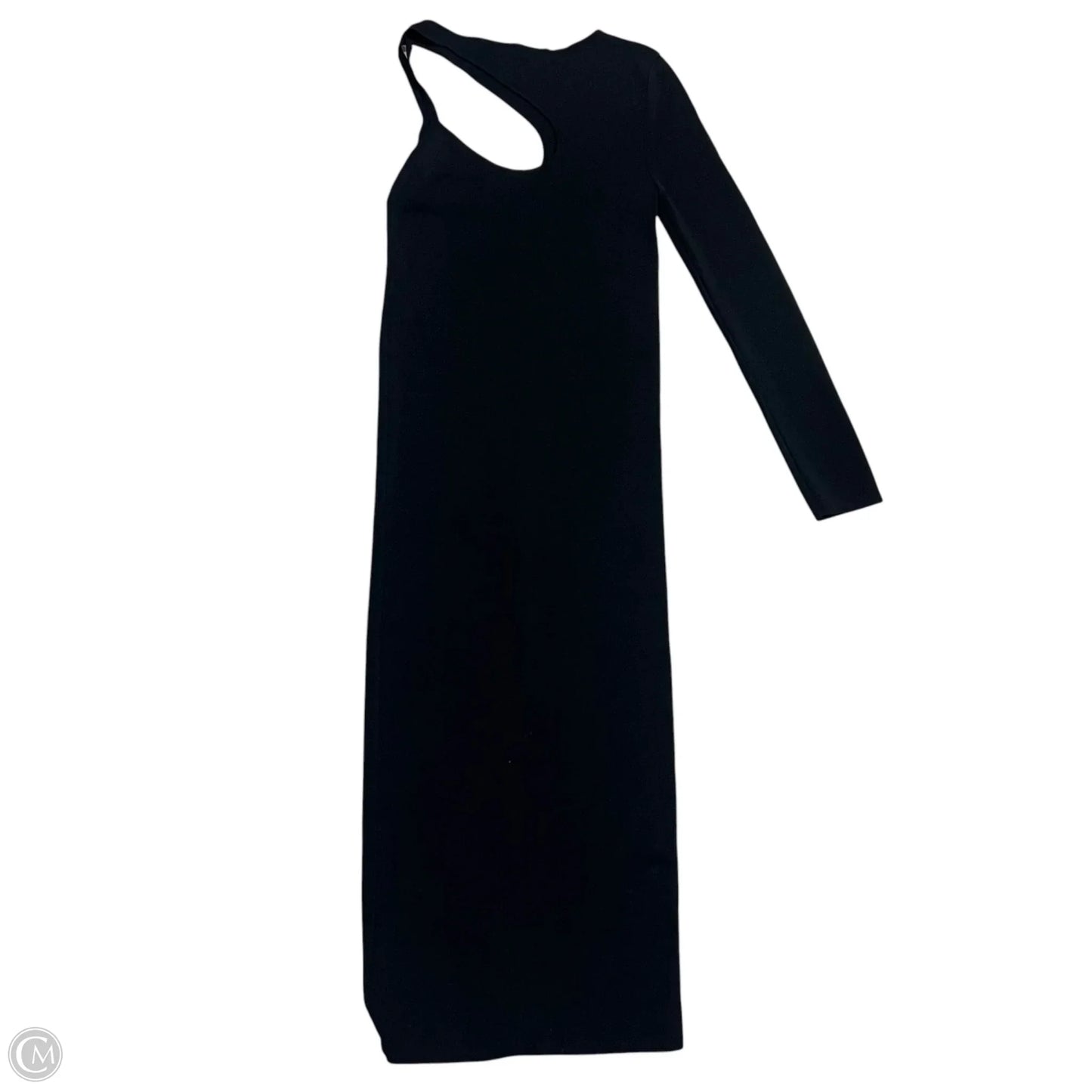 Dress Casual Maxi By Zara In Black, Size: M