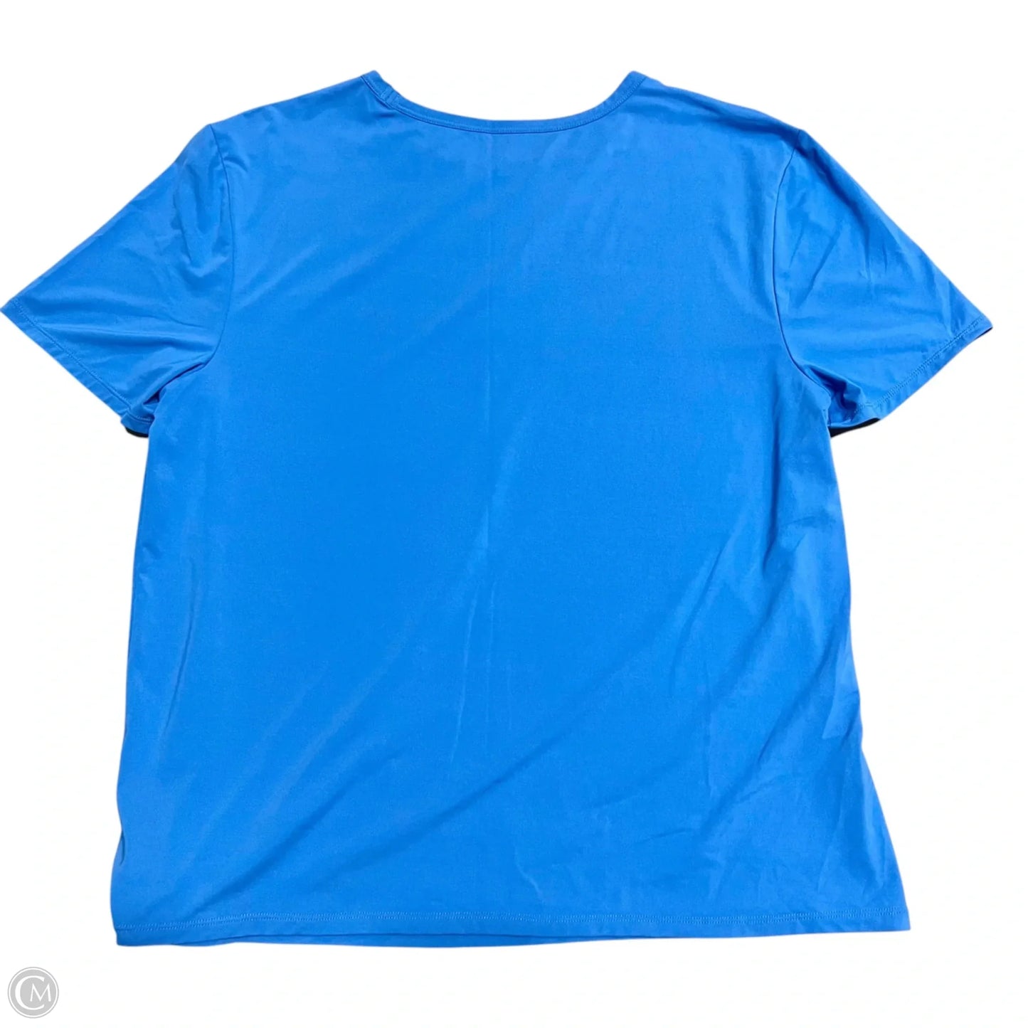 Top Short Sleeve Designer By Lilly Pulitzer In Blue, Size: S