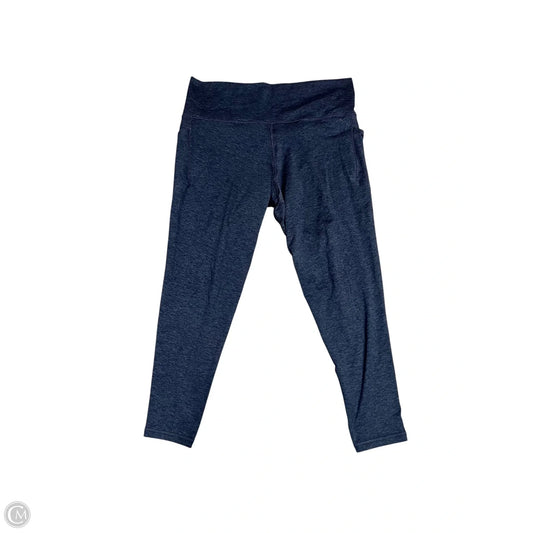 Athletic Leggings By Athleta In Black & Blue, Size: 18