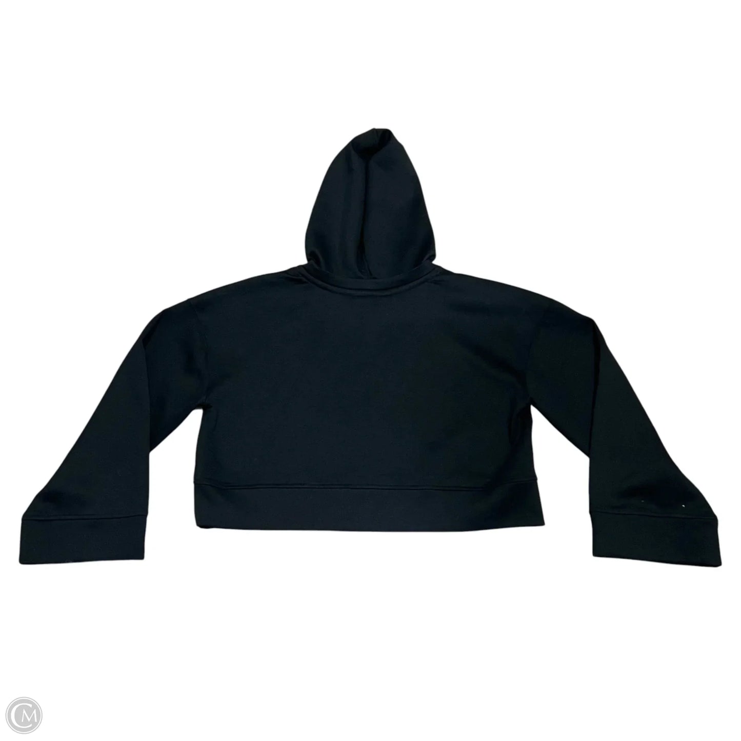 Athletic Sweatshirt Hoodie By Free People In Black, Size: L
