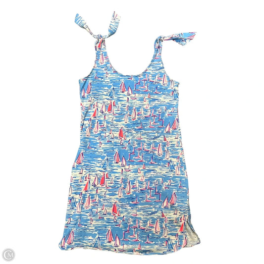 Dress Designer By Lilly Pulitzer In Blue & Pink, Size: S