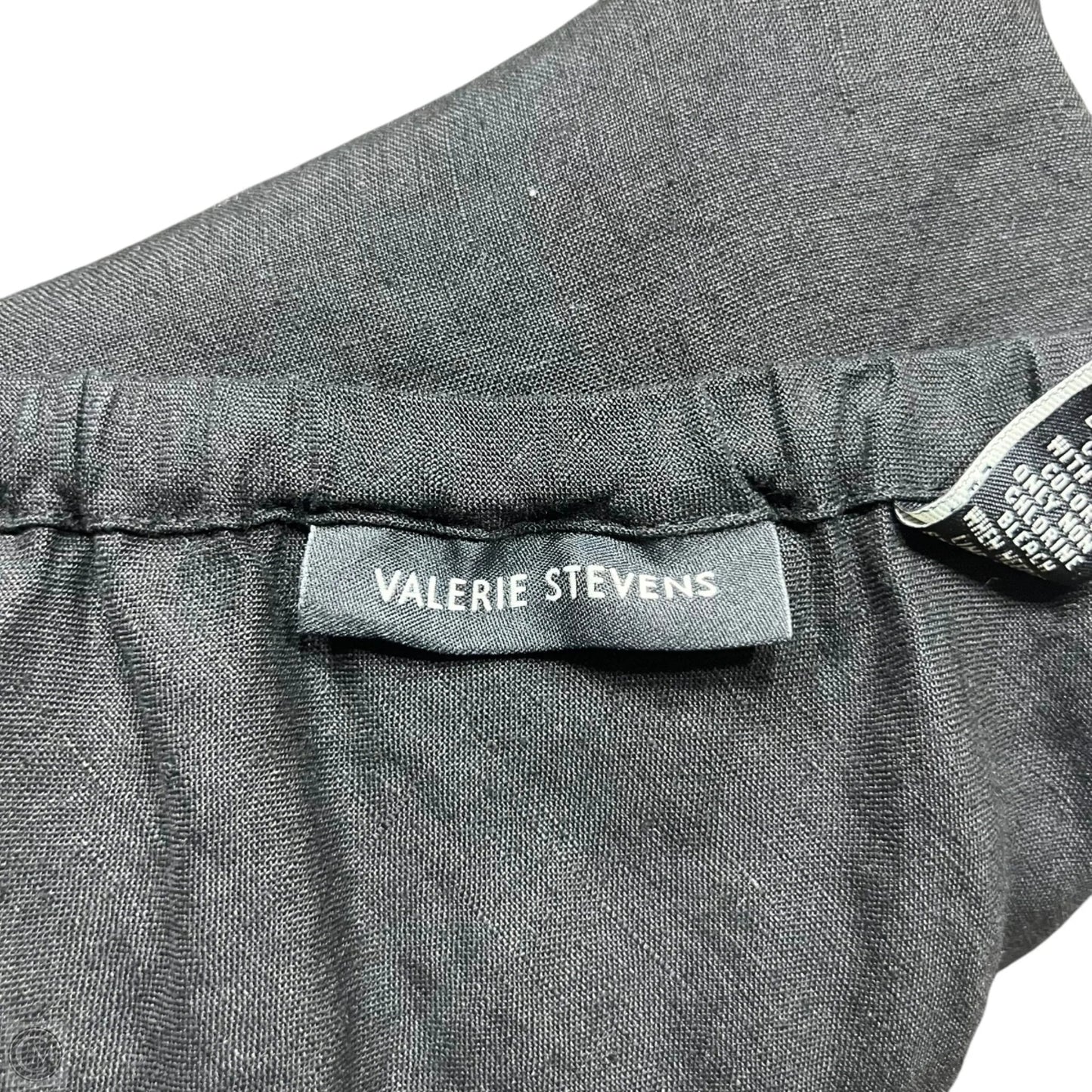Skirt Maxi By Valerie Stevens In Black, Size: 12