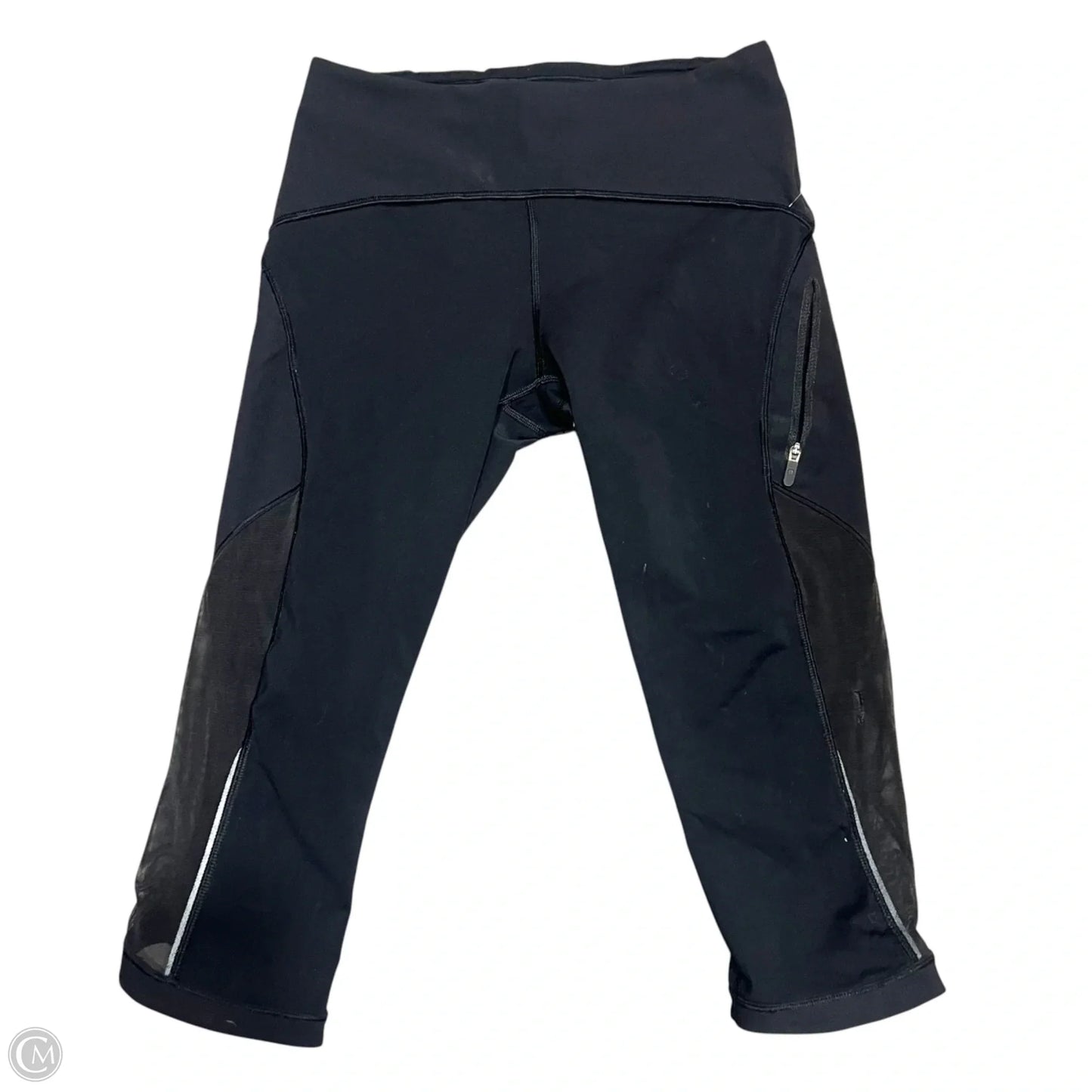 Athletic Leggings Capris By Lululemon In Black, Size: 4