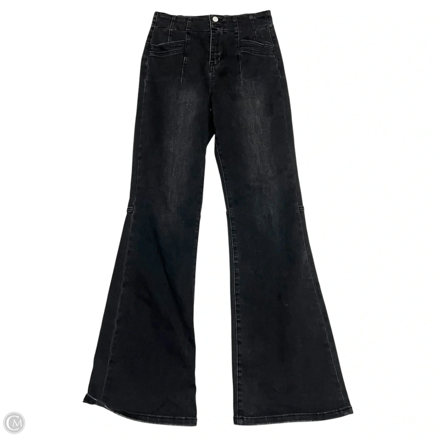 Jeans Flared By Altard State In Black Denim, Size: 4