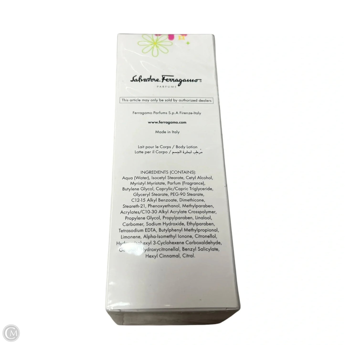 Body Lotion Luxury Designer By Ferragamo