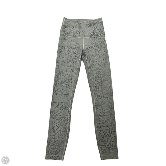 Athletic Leggings By Lululemon In Taupe, Size: 2