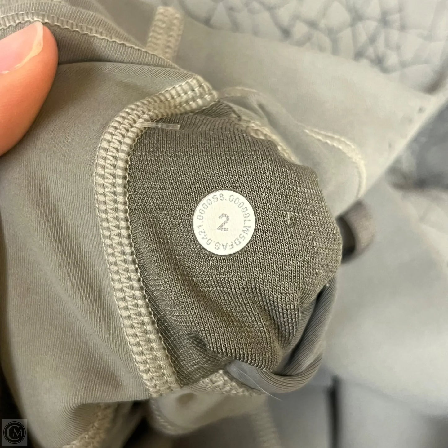 Athletic Leggings By Lululemon In Taupe, Size: 2