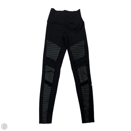 Athletic Leggings Capris By Alo In Black, Size: Xxs