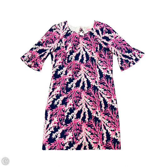 Dress Designer By Lilly Pulitzer In Blue & Pink, Size: M