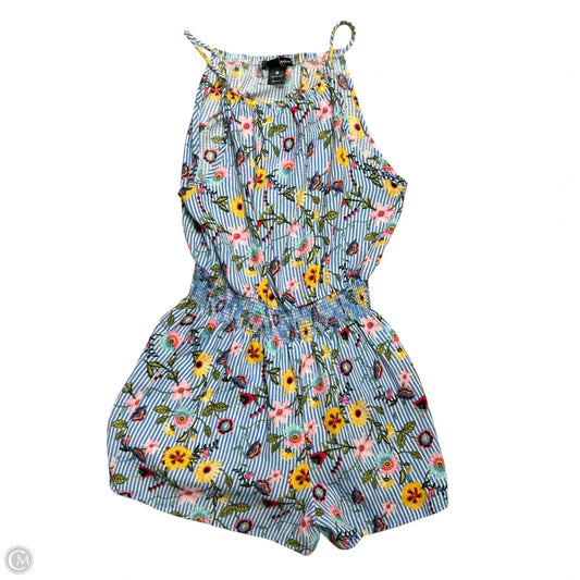 Romper By Aqua In Blue, Size: Xs