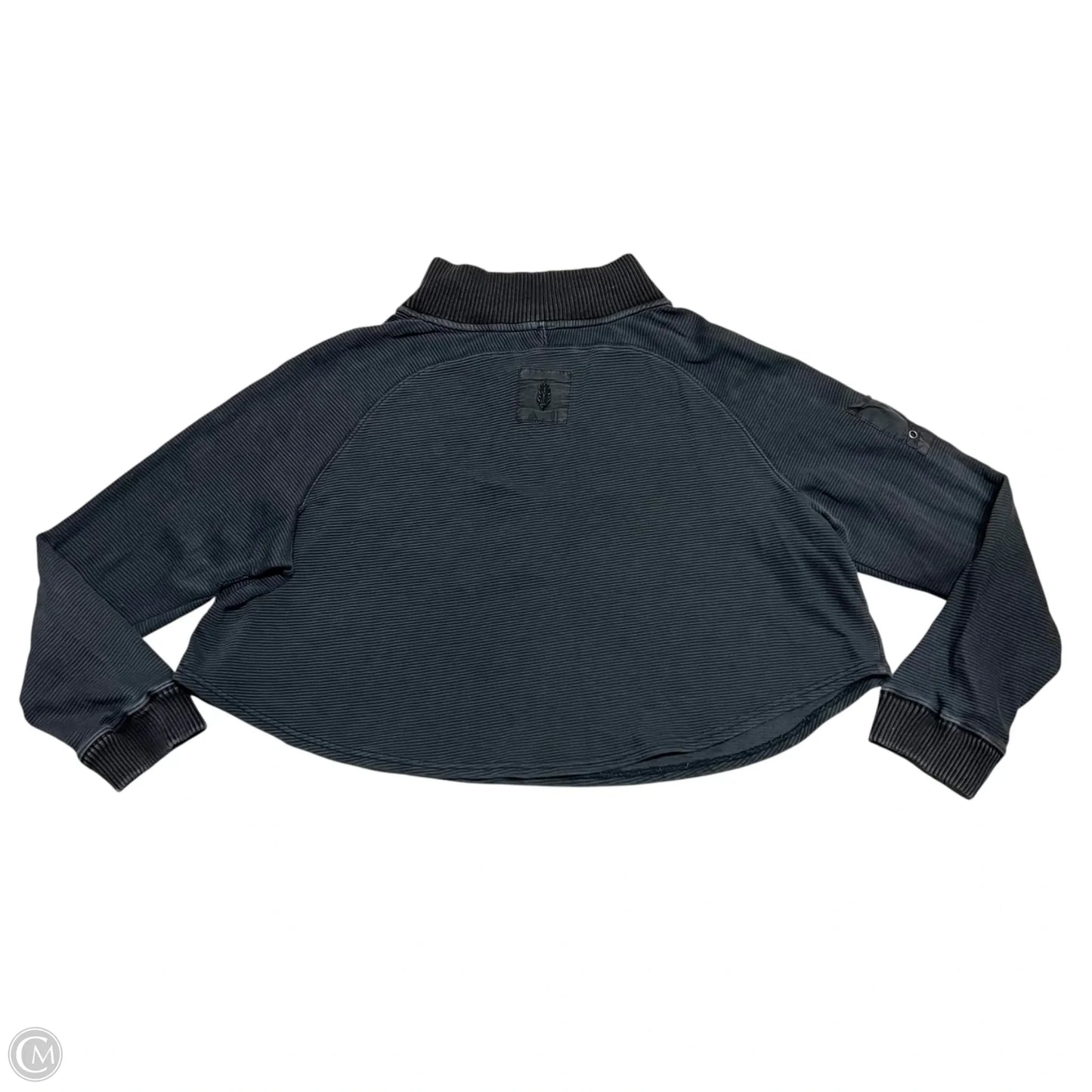Athletic Sweatshirt Collar By Free People In Grey, Size: Xl