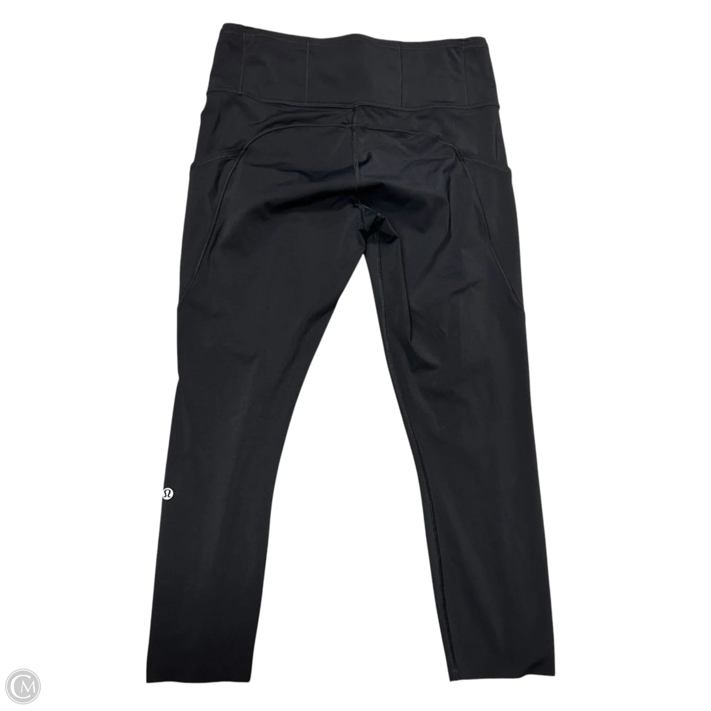 Athletic Leggings Capris By Lululemon In Black, Size: 10