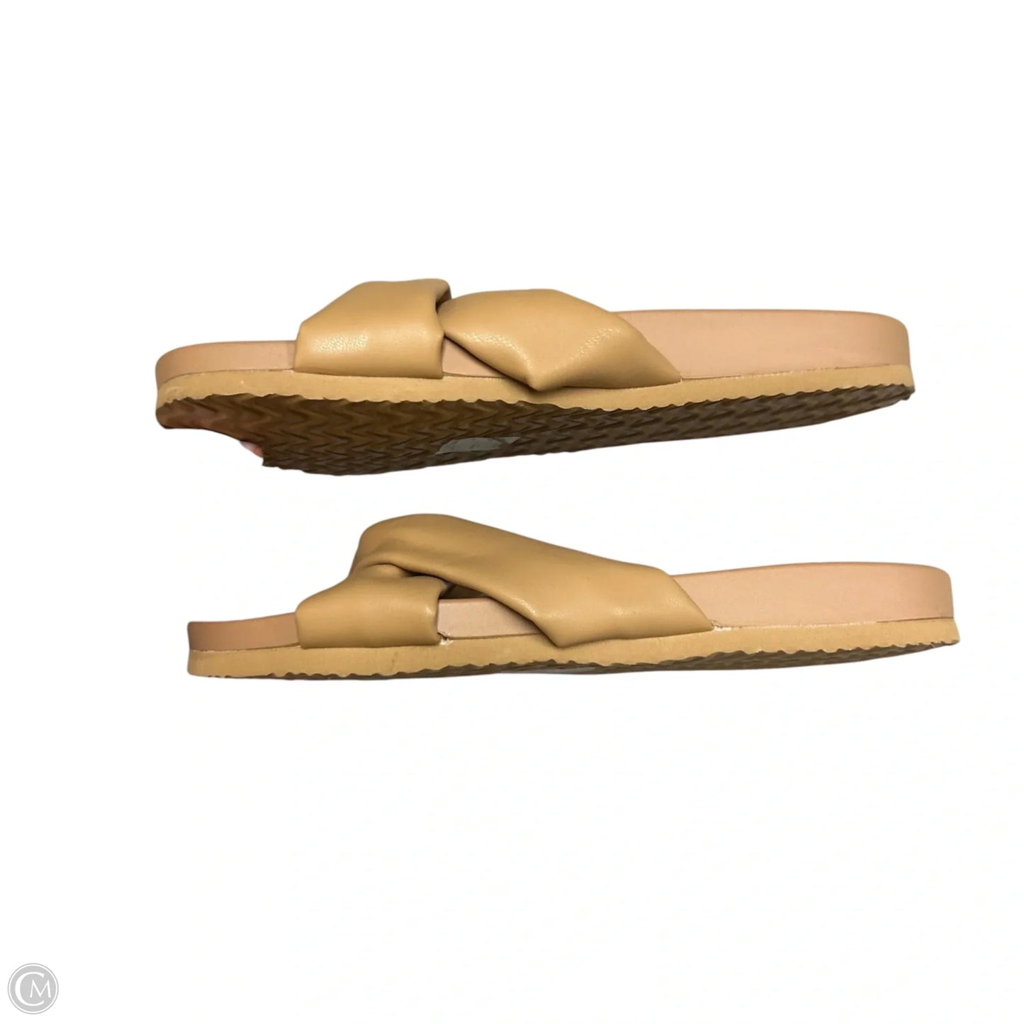 Sandals Flats By J. Crew In Tan, Size: 8