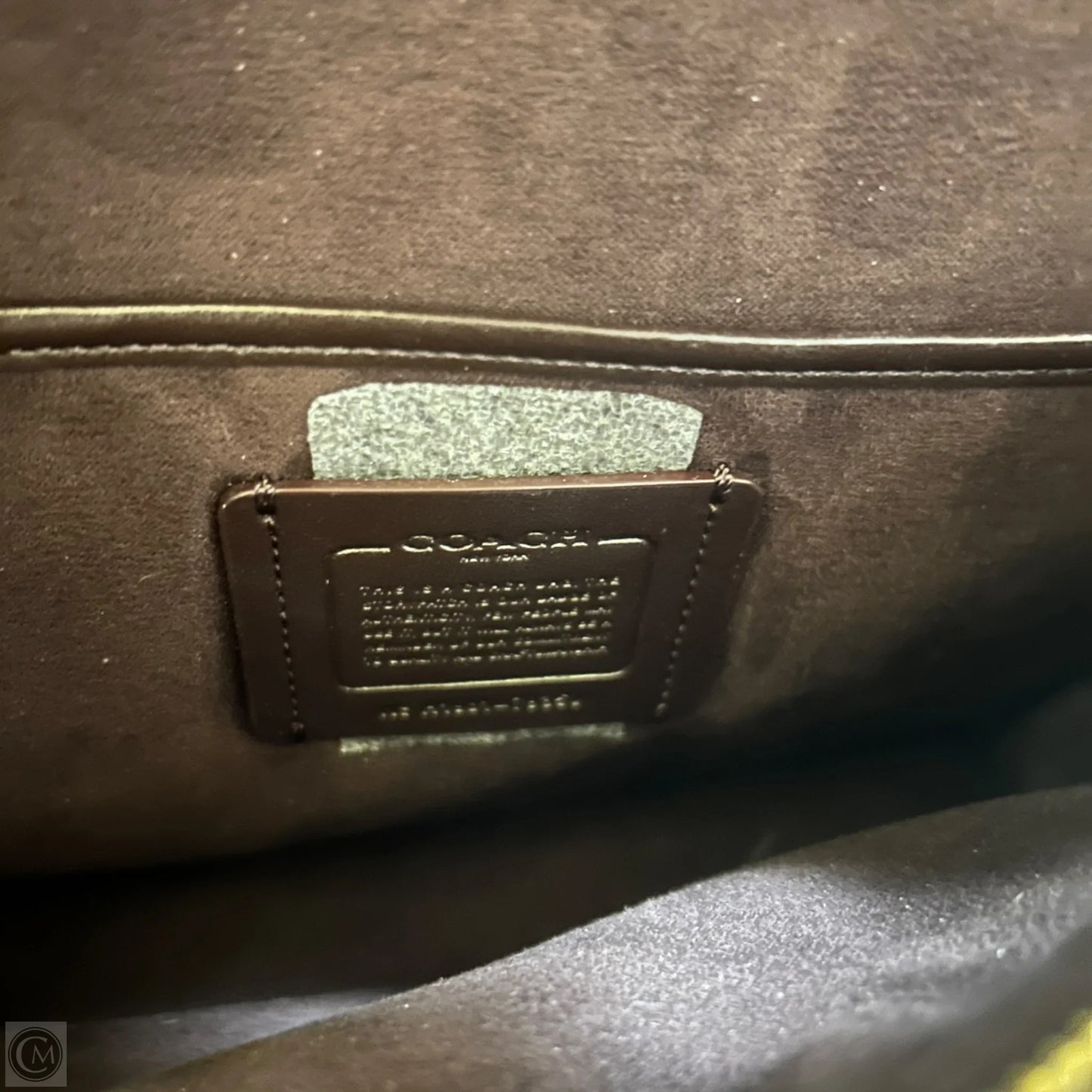 Handbag Designer By Coach, Size: Medium