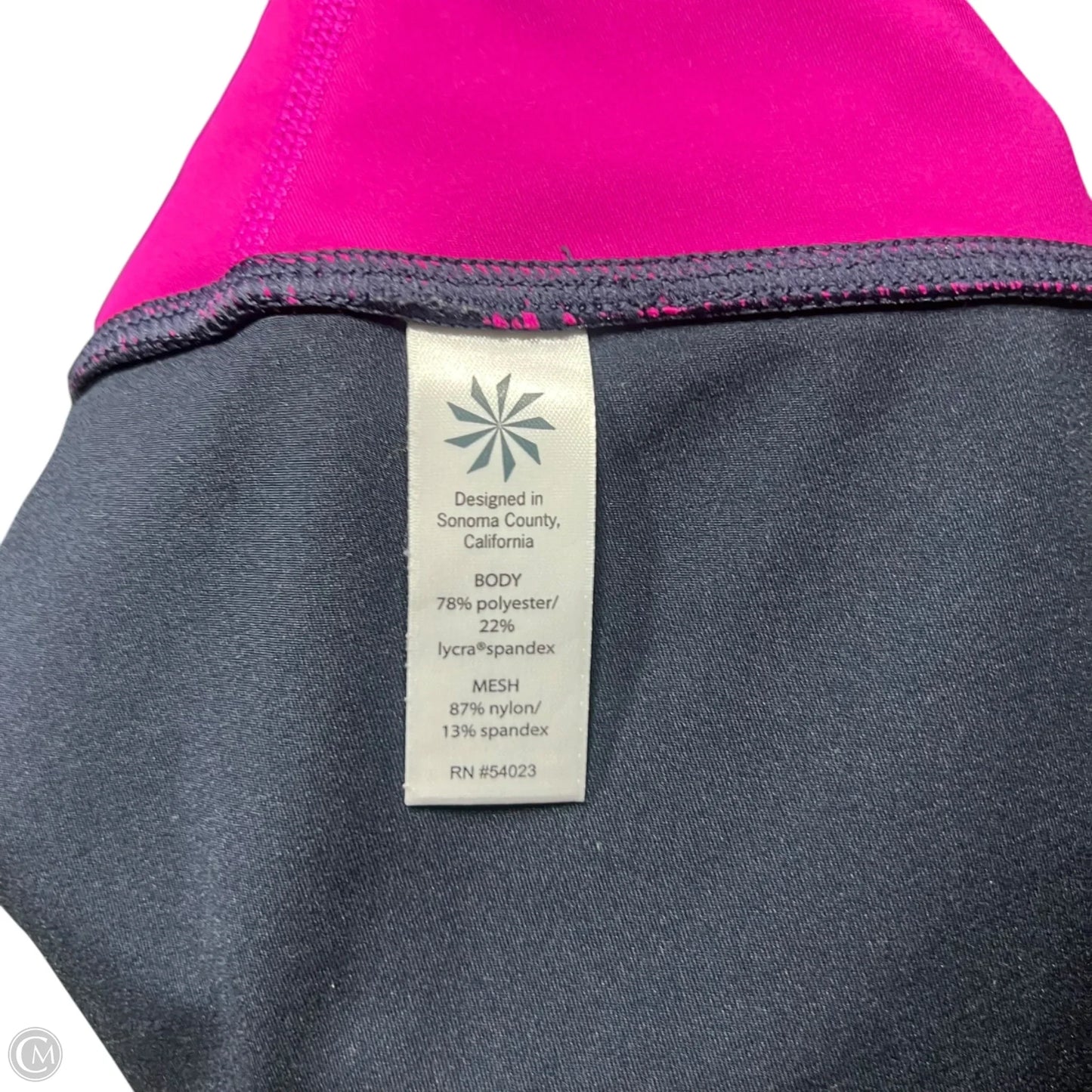 Athletic Leggings By Athleta In Blue & Pink, Size: Xs