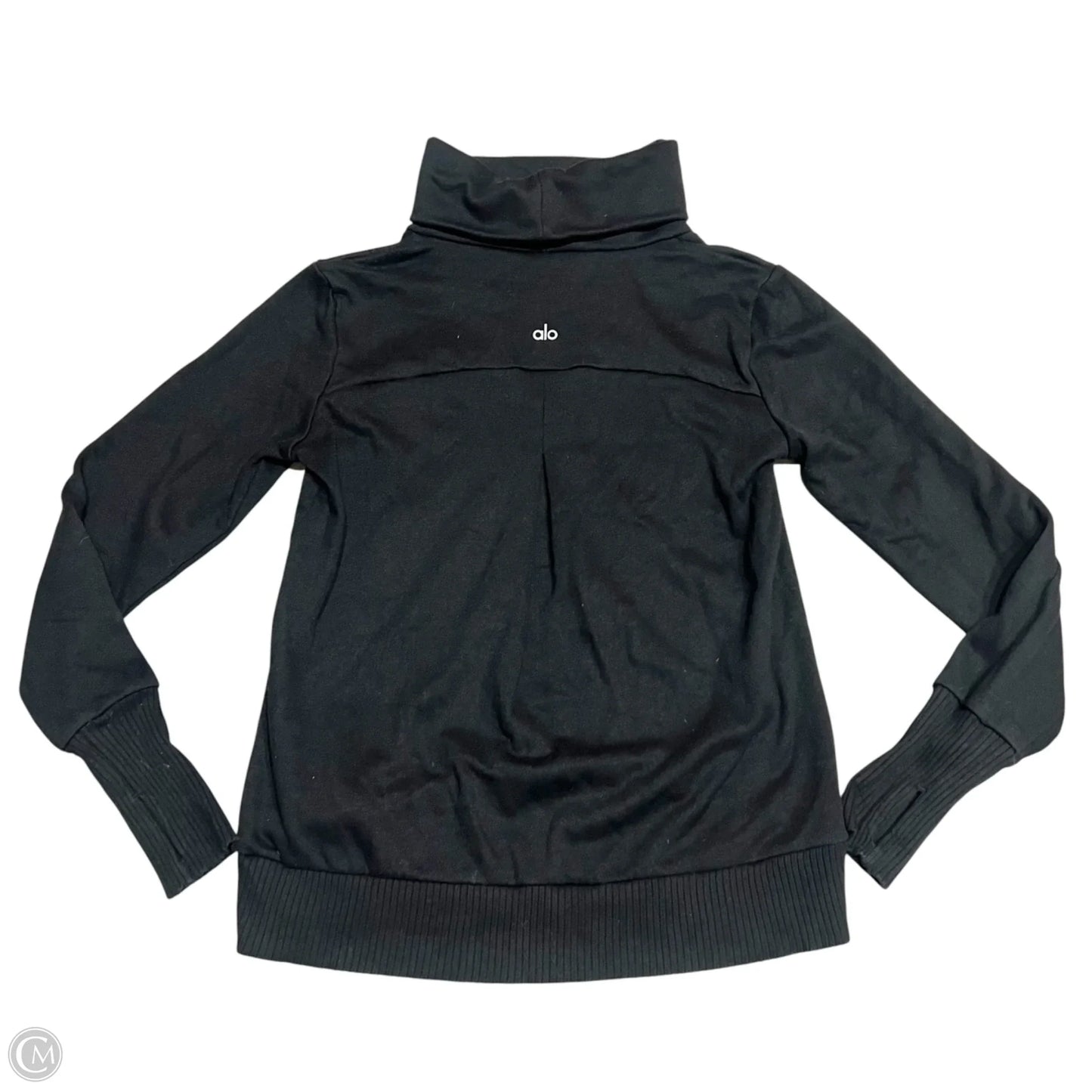 Athletic Sweatshirt Collar By Alo In Black, Size: S