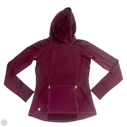 Athletic Sweatshirt Hoodie By Athleta In Red, Size: Xs