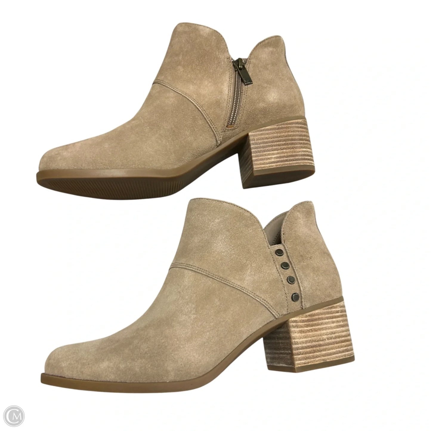 Boots Ankle Heels By Koolaburra By Ugg In Tan, Size: 9