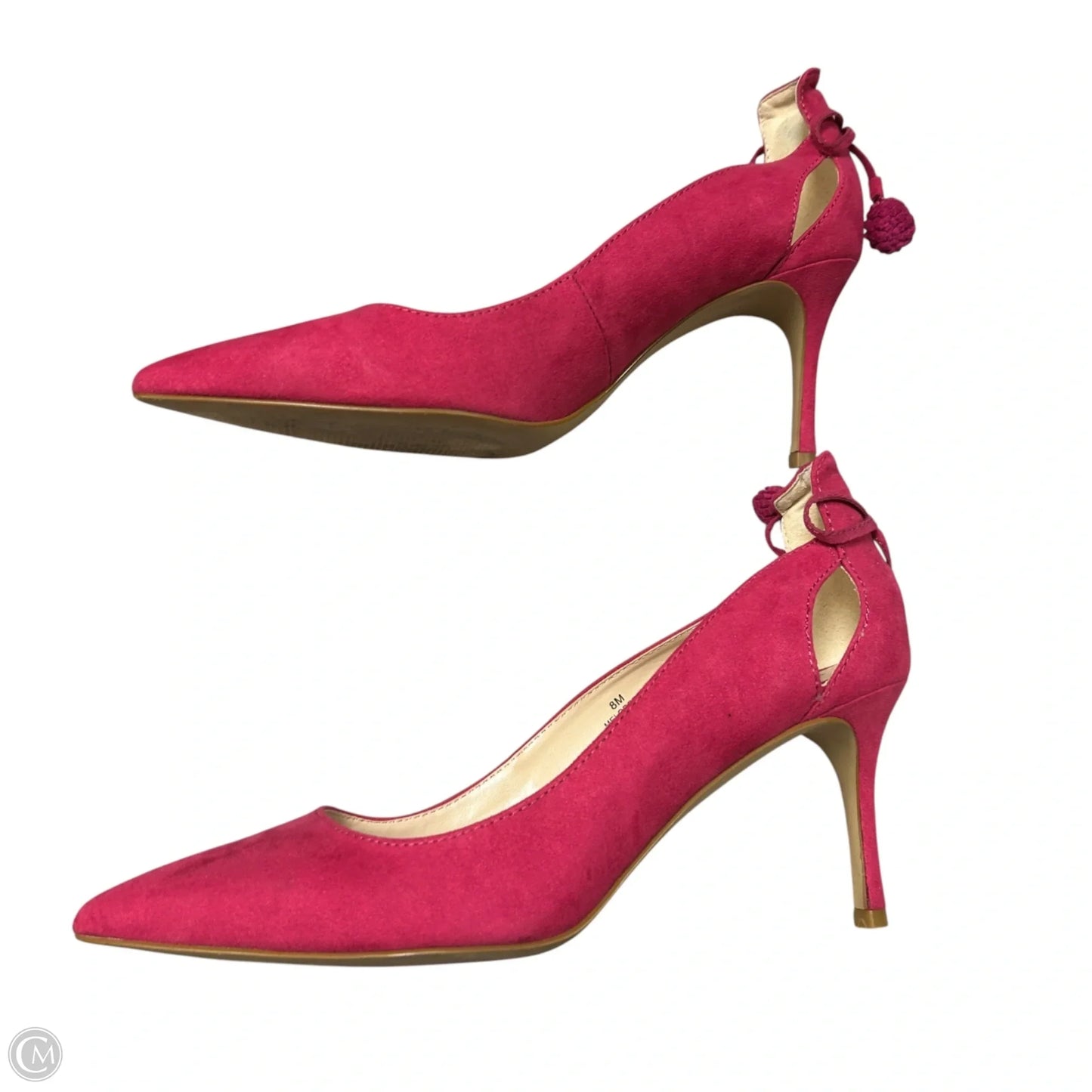 Shoes Heels Stiletto By Nine West In Pink, Size: 8