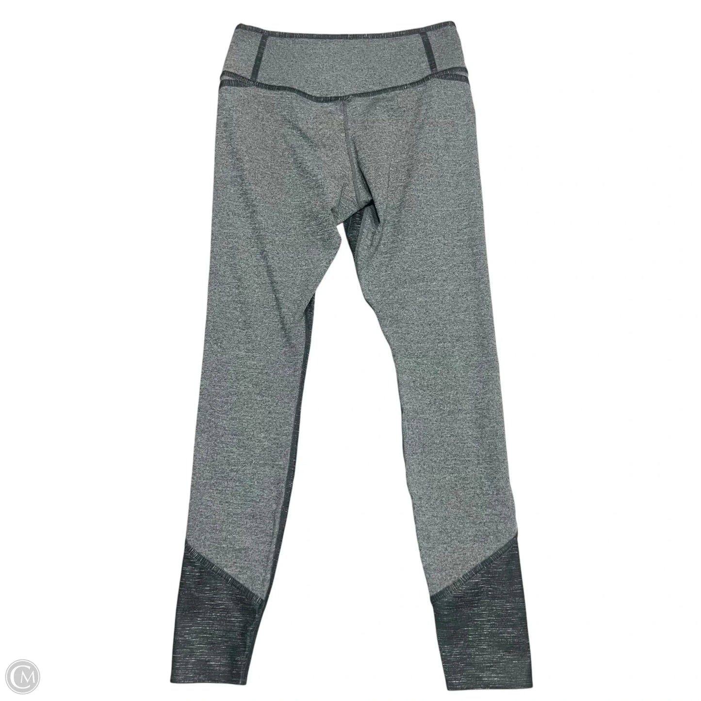 Athletic Leggings By Nike In Grey, Size: 8