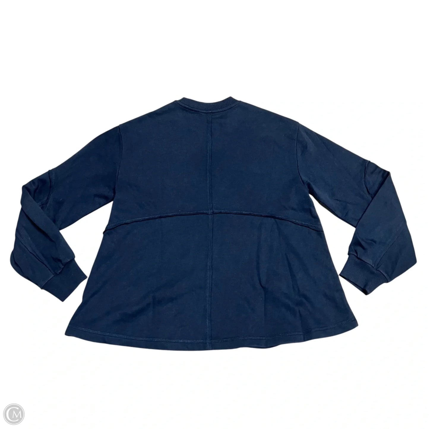 Athletic Sweatshirt Crewneck By Sweaty Betty In Blue, Size: S