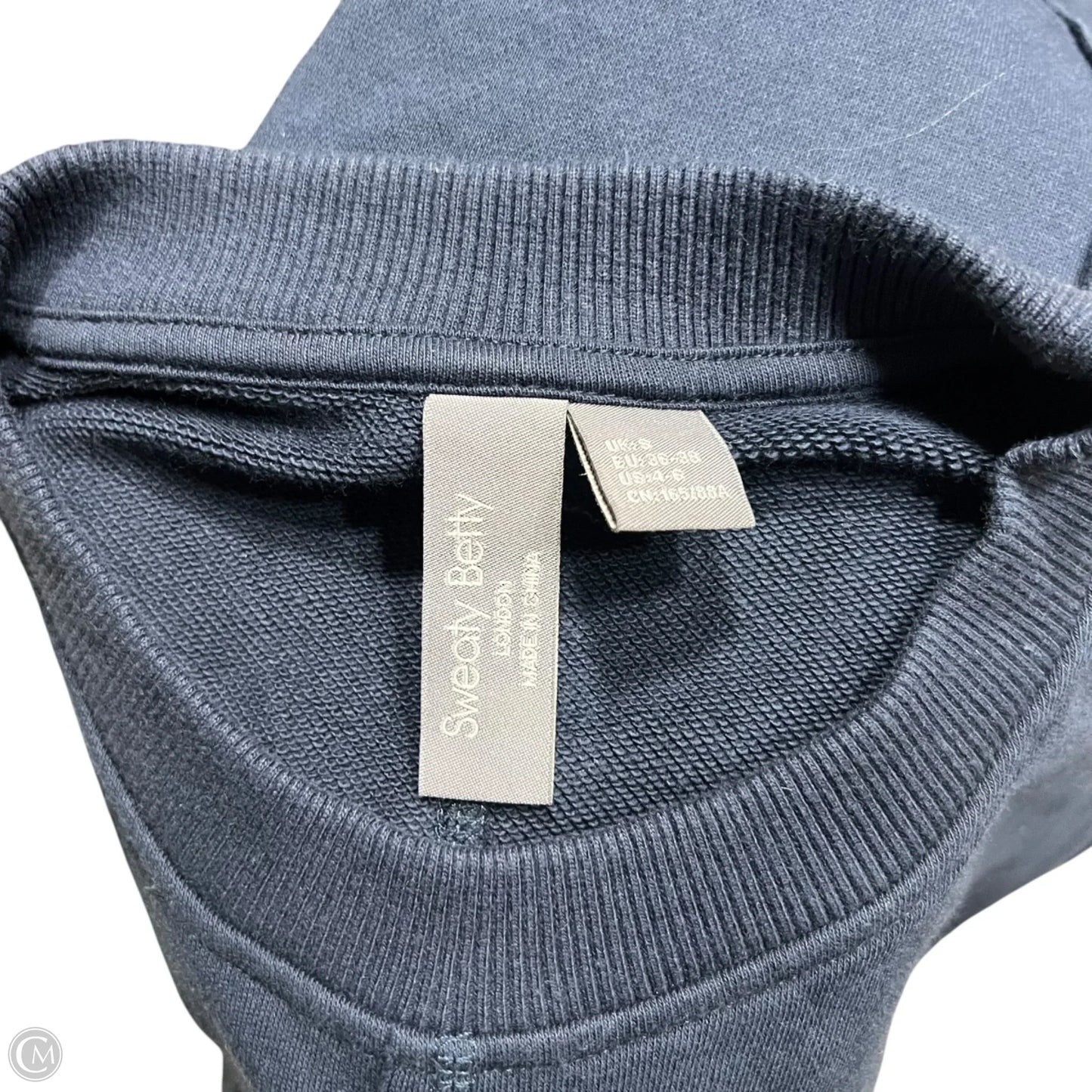 Athletic Sweatshirt Crewneck By Sweaty Betty In Blue, Size: S