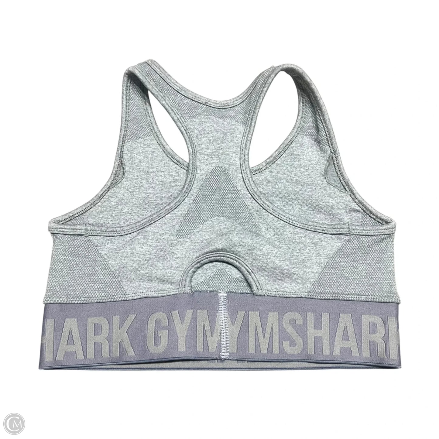 Athletic Bra By Gym Shark In Grey & Purple, Size: S