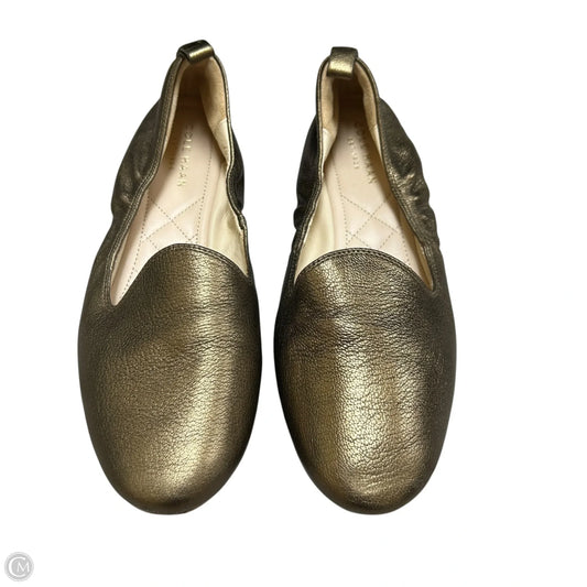 Shoes Flats By Cole-haan In Bronze, Size: 6.5