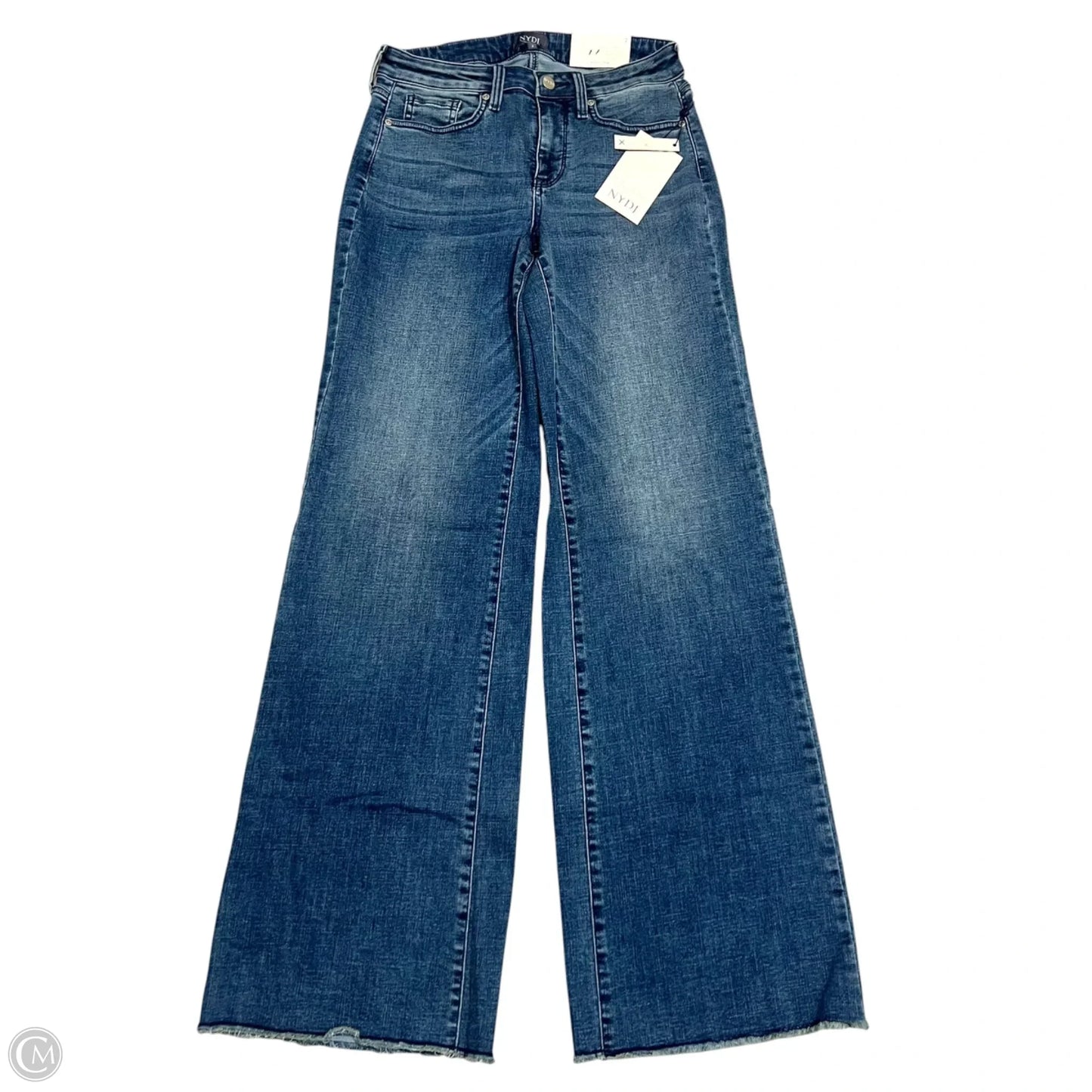 Jeans Wide Leg By Not Your Daughters Jeans In Blue Denim, Size: 2