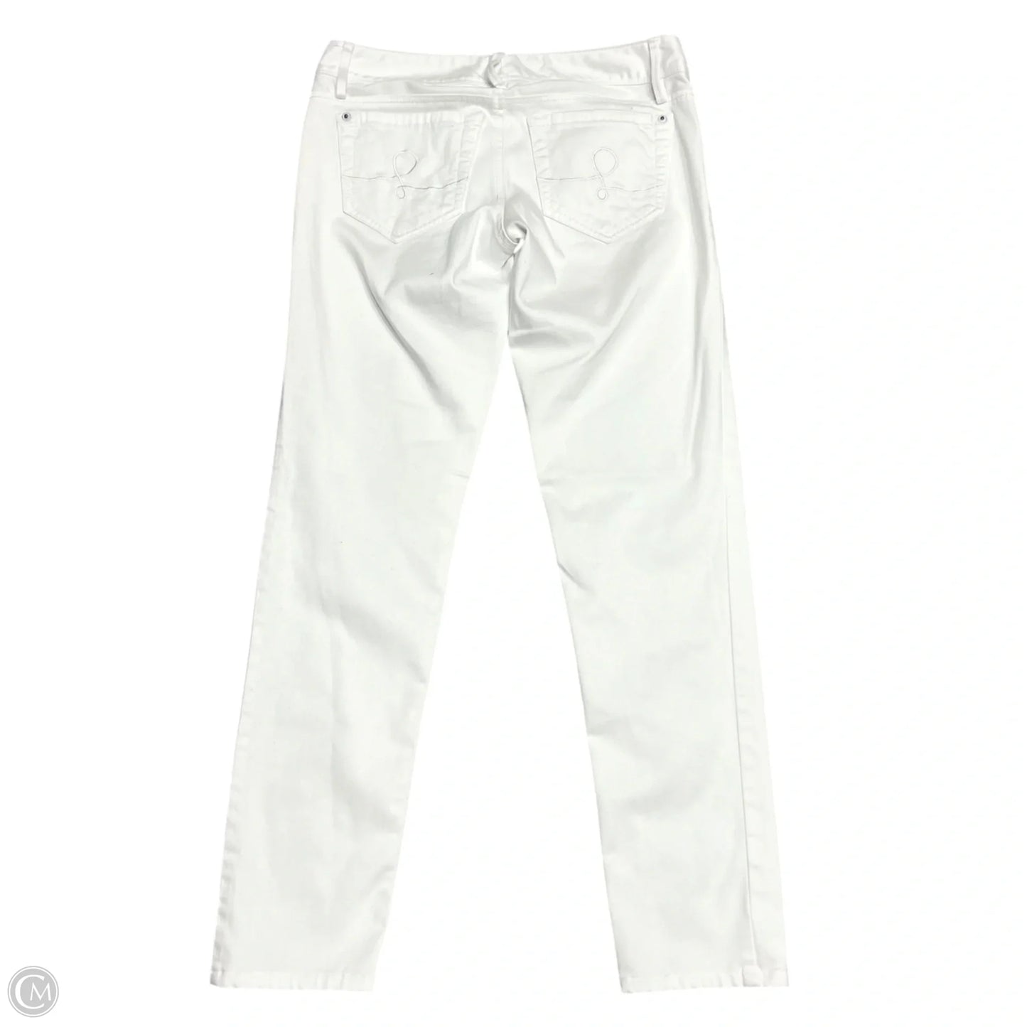 Jeans Designer By Lilly Pulitzer In White Denim, Size: 2