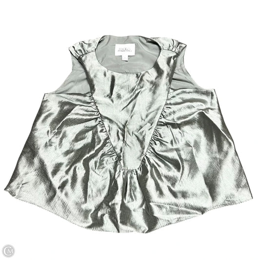 Top Sleeveless By Mare Mare In Green, Size: M