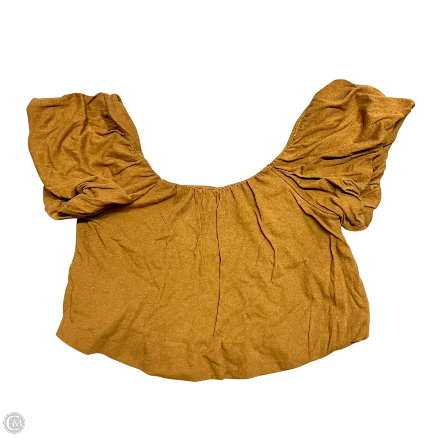 Top Short Sleeve By We The Free In Tan, Size: Xs