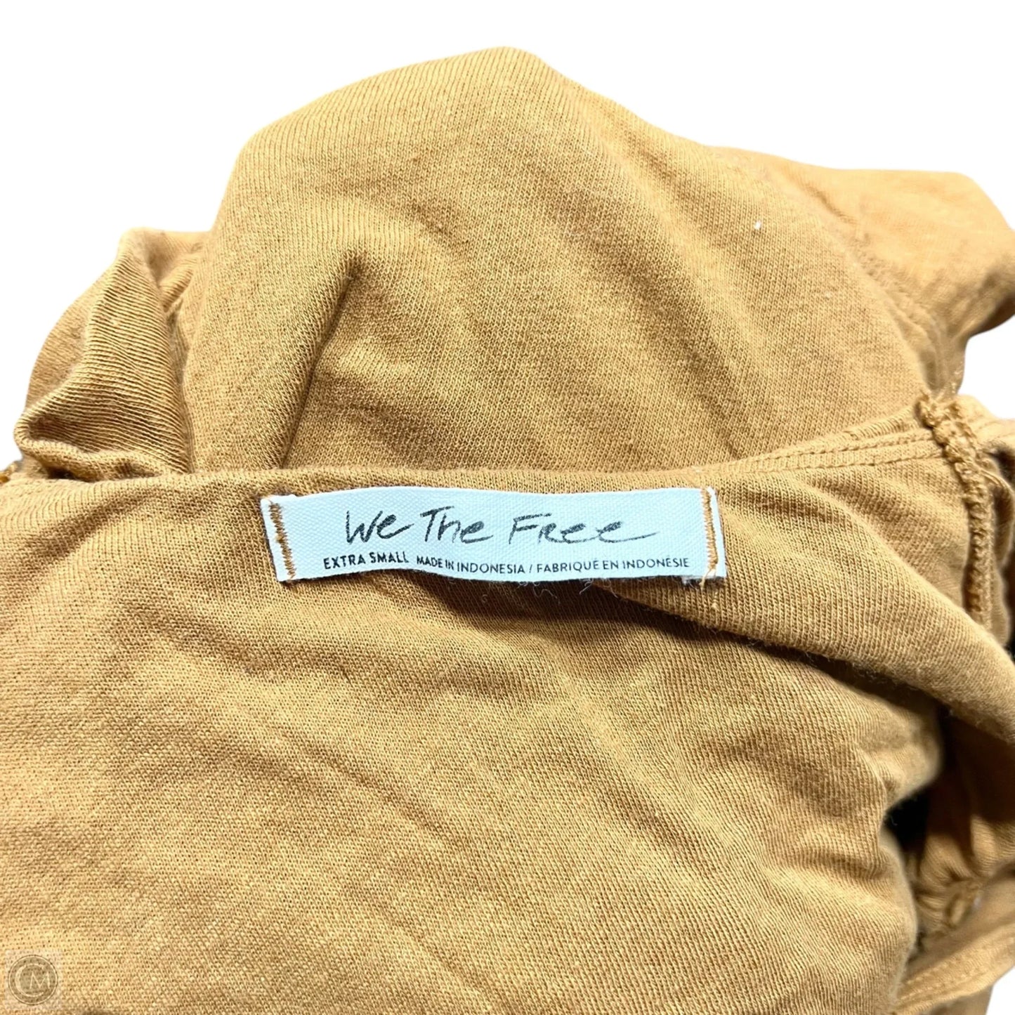 Top Short Sleeve By We The Free In Tan, Size: Xs