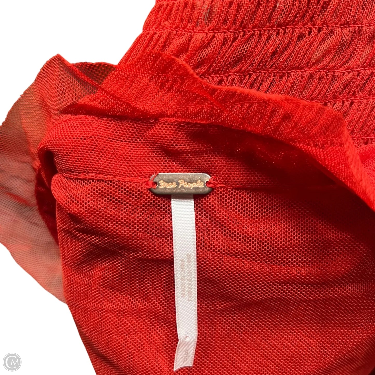 Top Long Sleeve By Free People In Orange, Size: S