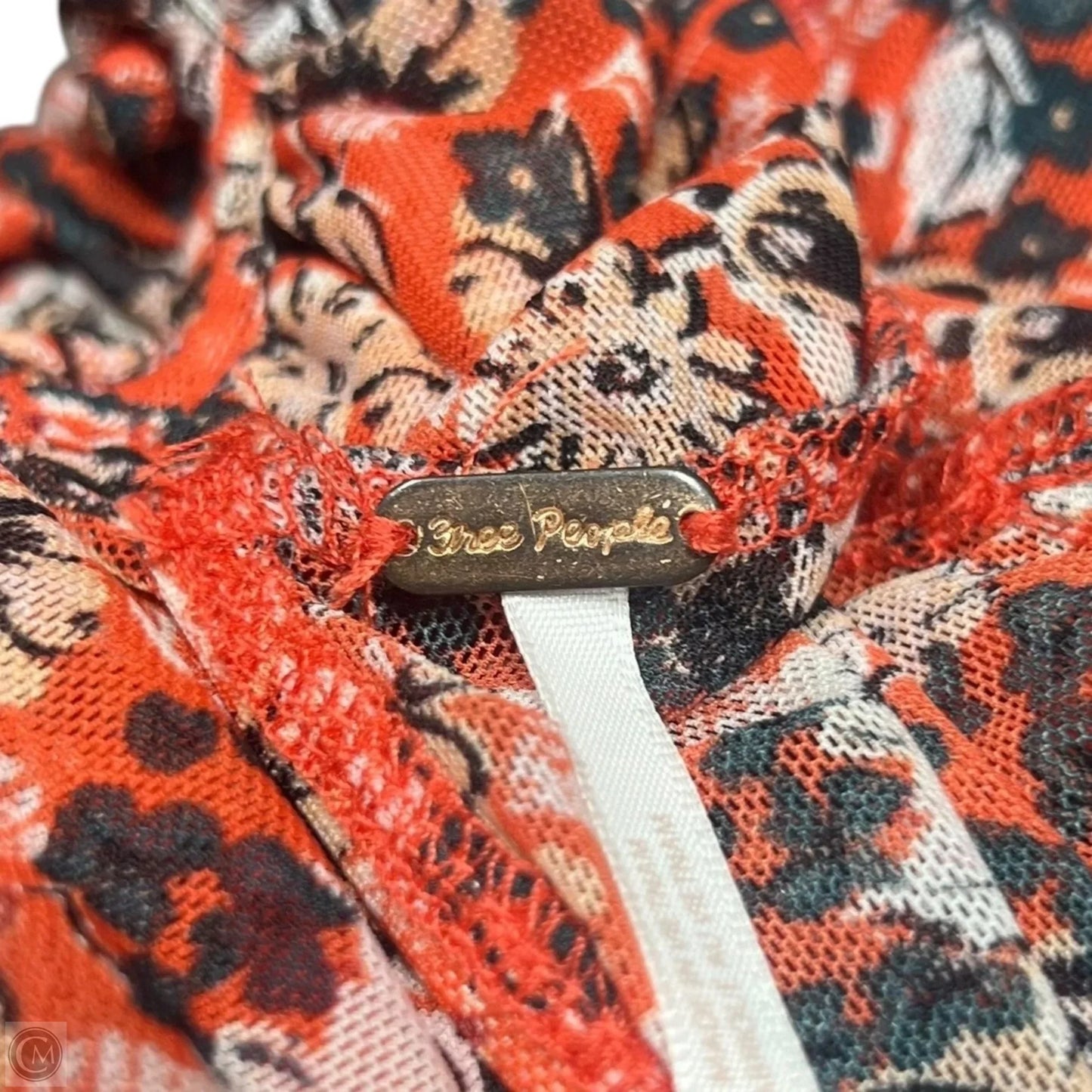 Top Long Sleeve By Free People In Orange, Size: Xs