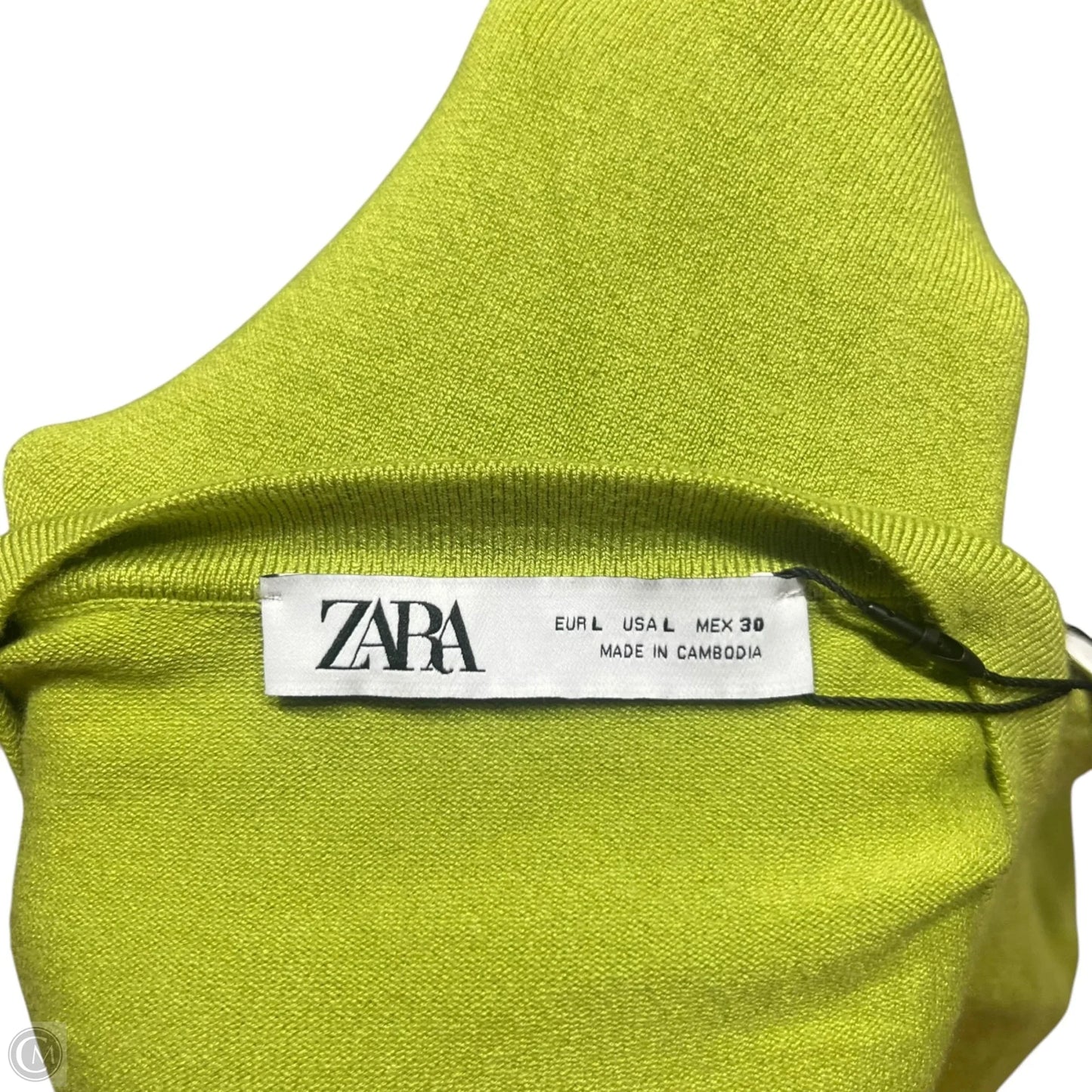 Sweater 2pc By Zara In Green, Size: L