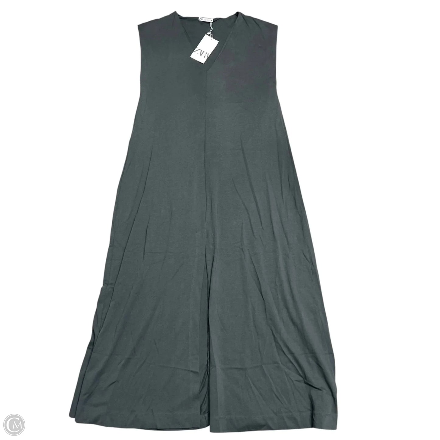 Dress Casual Maxi By Zara In Grey, Size: M