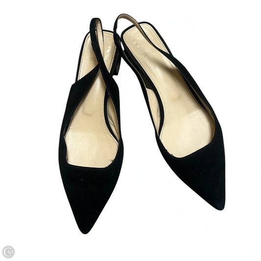 Shoes Heels Block By Theory In Black, Size: 9
