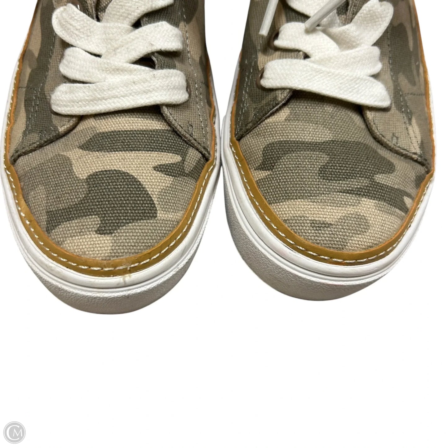 Shoes Sneakers By Toms In Camouflage Print, Size: 7.5