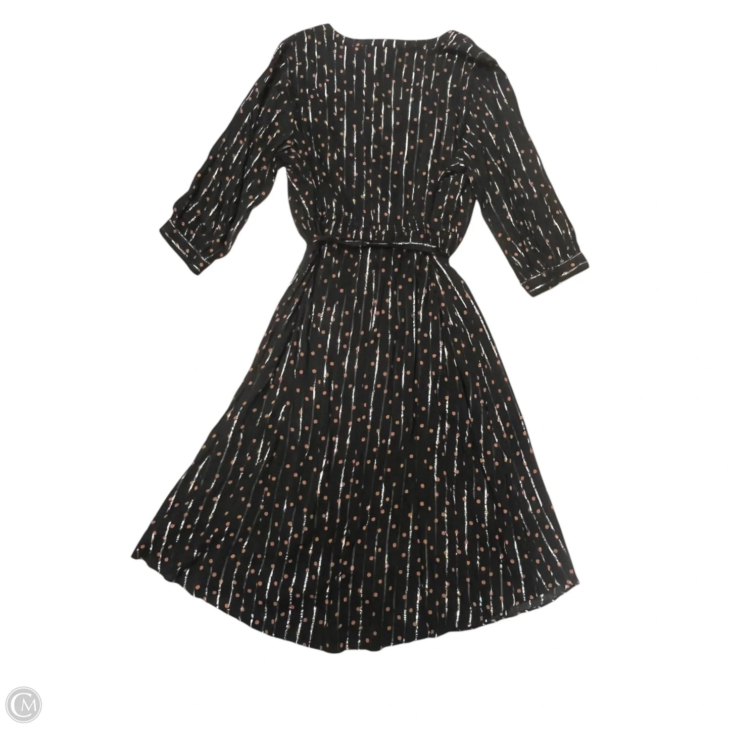 Dress Casual Maxi By Lane Bryant In Black & Orange, Size: 3x