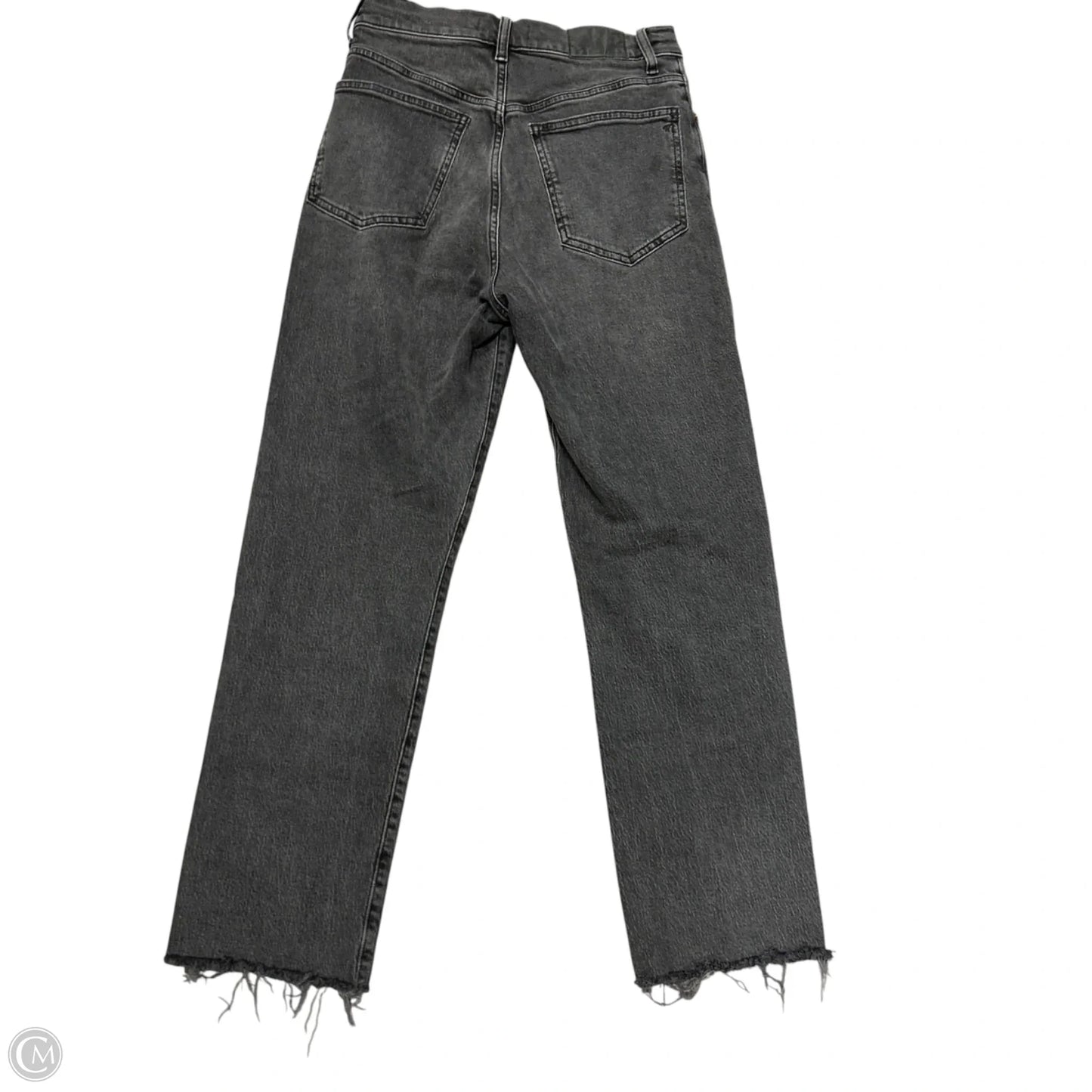 Jeans Straight By Madewell In Grey Denim, Size: 2